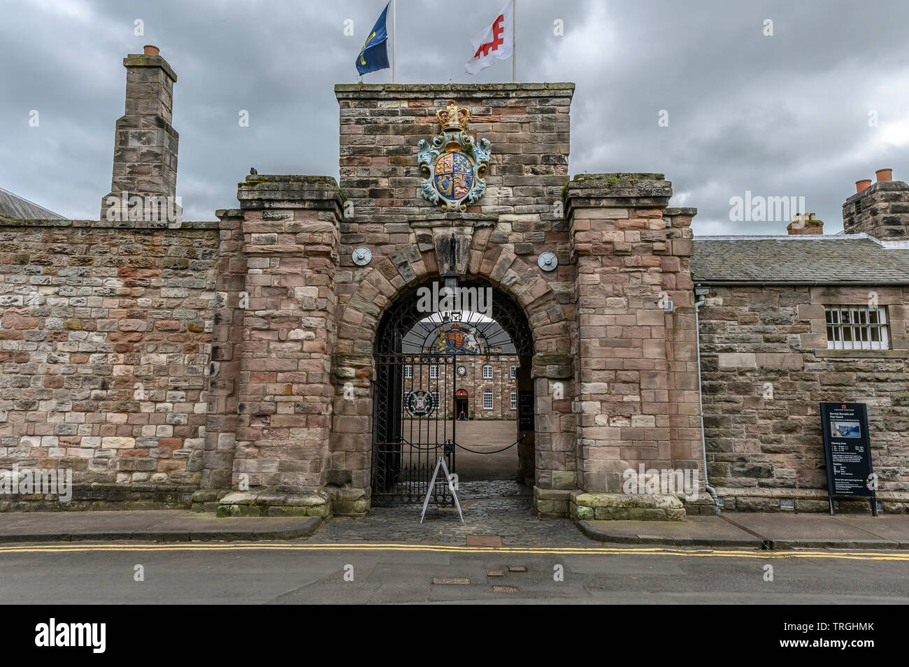 Berwick Garnison, Berwick upon Tweed, Northumberland, Großbritannien Stockfoto
