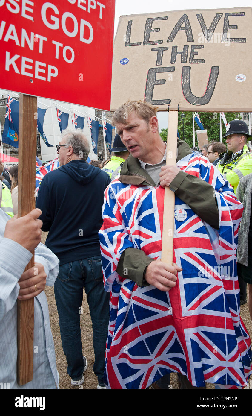 Stop Trumpf - Demonstration, London 2019 Stockfoto