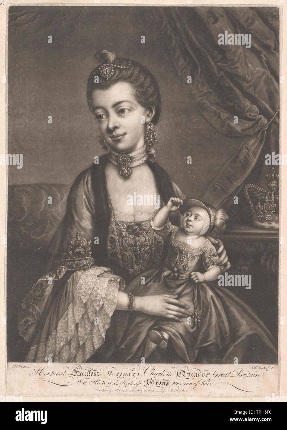 Sophie Charlotte, Prinzessin von Mecklenburg-Strelitz, Additional-Rights - Clearance-Info - Not-Available Stockfoto