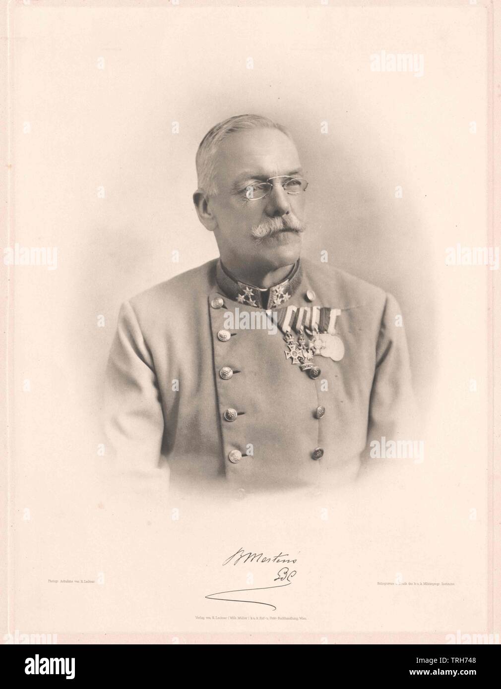 Mertens, Karl Baron, Menschen, halbe Länge, halbe Länge, Mann, Männer, Mann, männlich, Karl, Charles, Carl, Additional-Rights - Clearance-Info - Not-Available Stockfoto