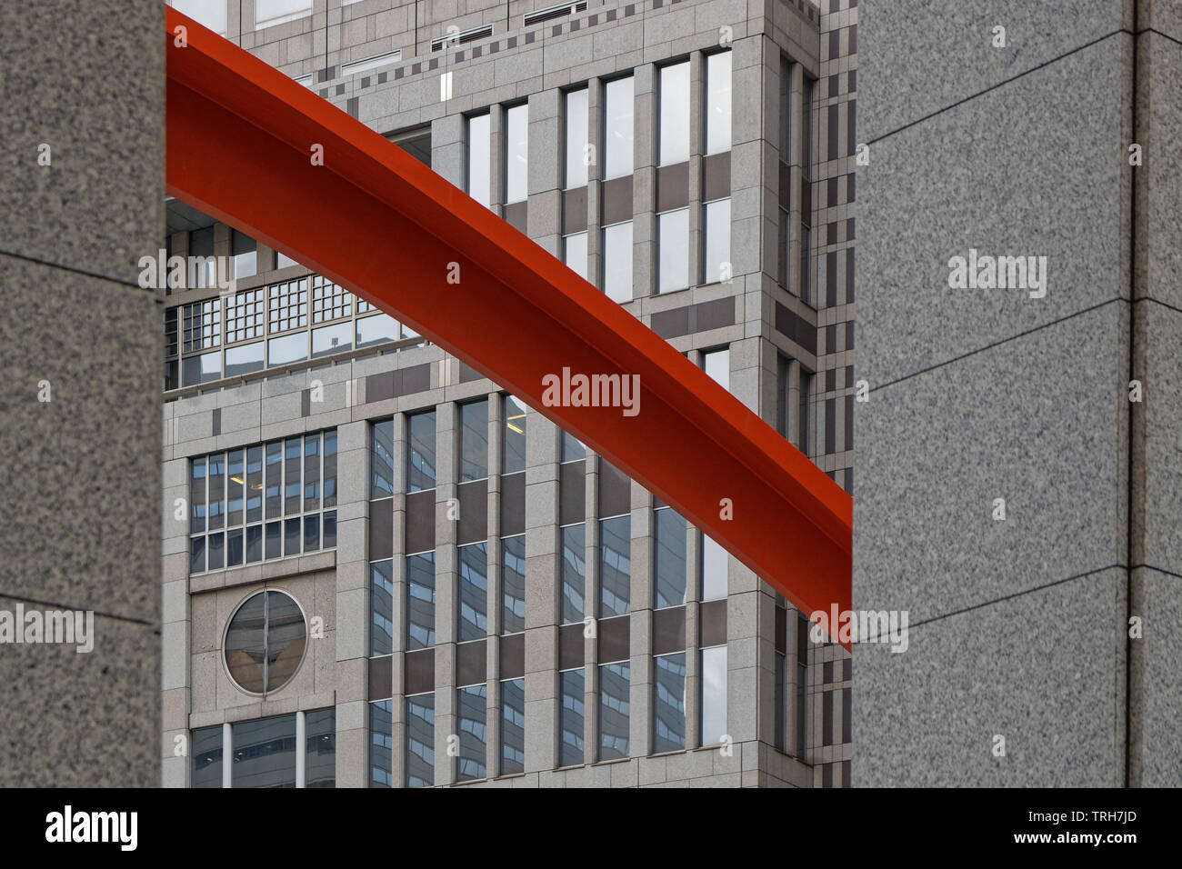 Tokio, Japan, 13. Mai 2019: Metropolitan Regierung Gebäude. Der Großraum Tokio Bereich geordnet als die bevölkerungsreichsten Metropolregion der Welt. Stockfoto