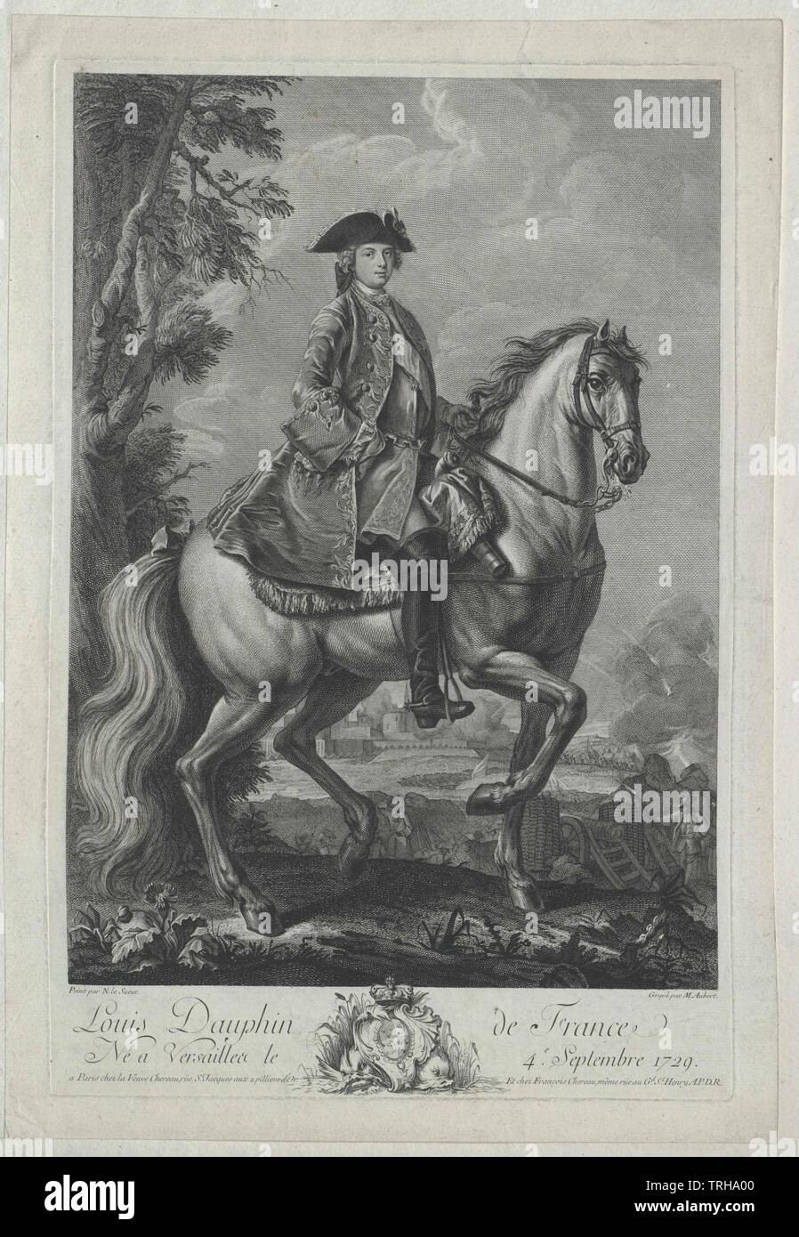 Ludwig, Dauphin von Frankreich, Additional-Rights - Clearance-Info - Not-Available Stockfoto