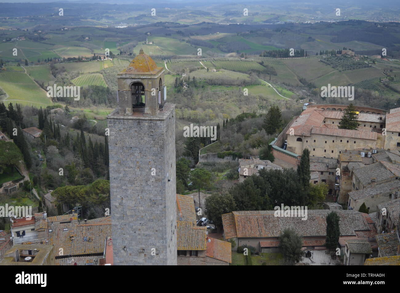 San Gimignano, die Stadt der Türme, Toskana Stockfoto
