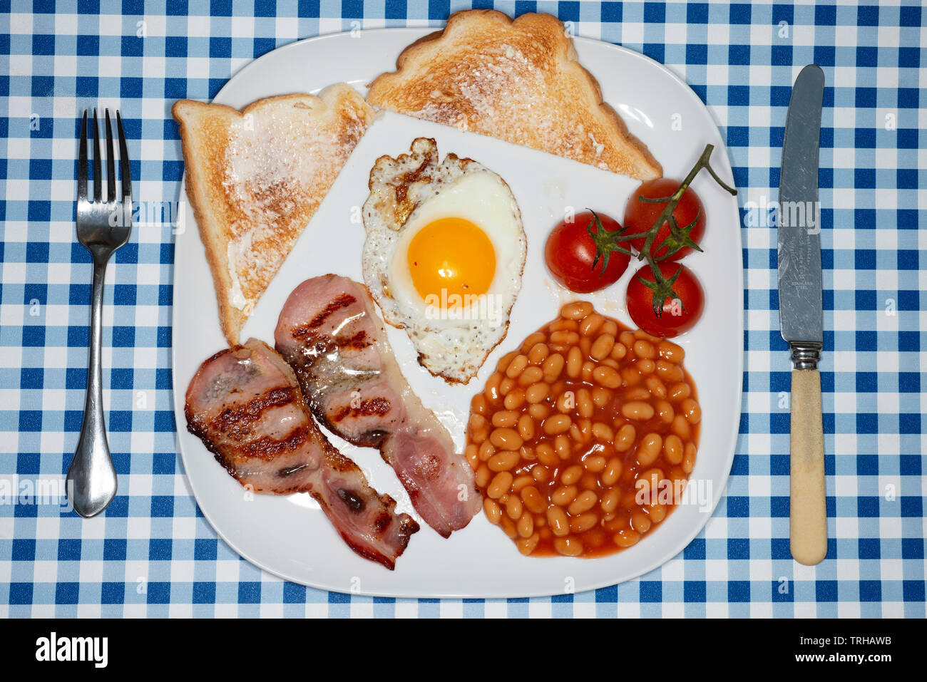 Warmes Frühstück Stockfoto