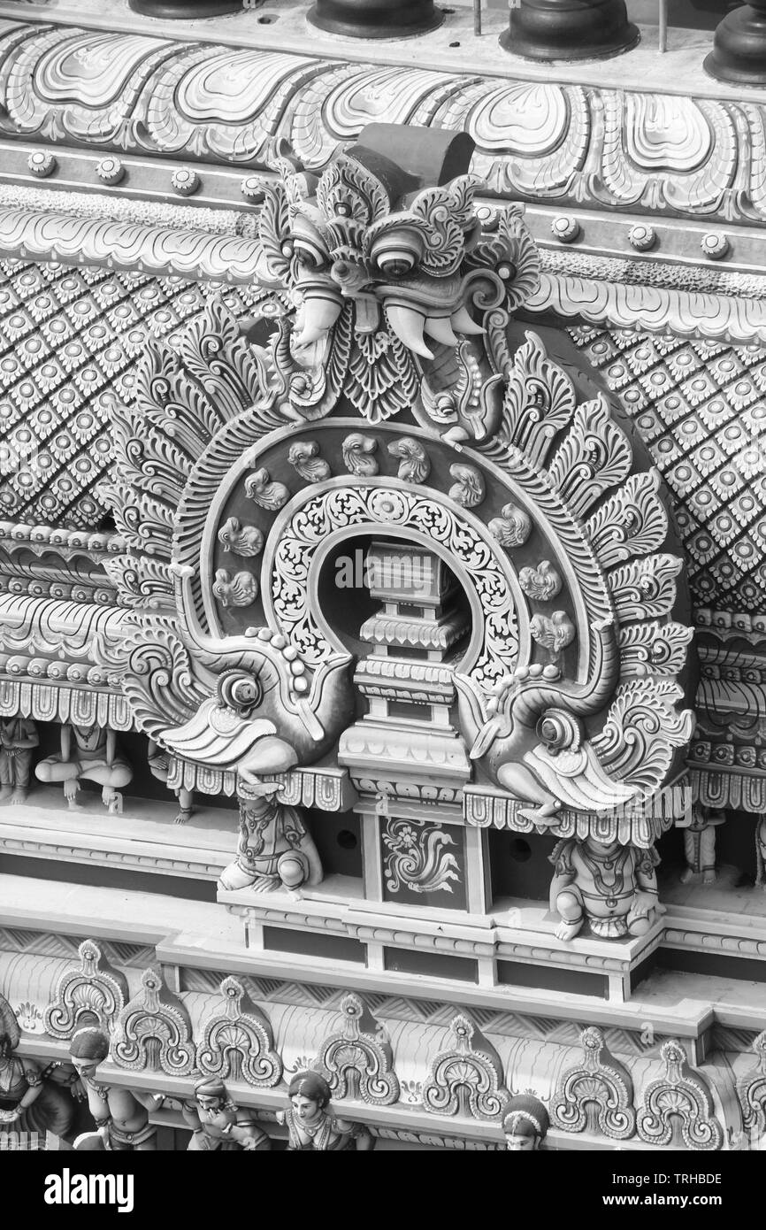 Rockford Tempel, Tiruchirapalli Stockfoto