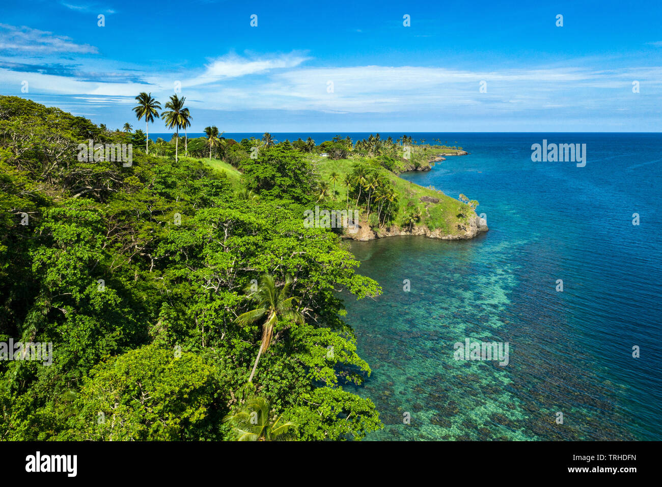 Fjorde von Cape Nelson, Tufi, Oro Provinz, Papua Neu Guinea Stockfoto