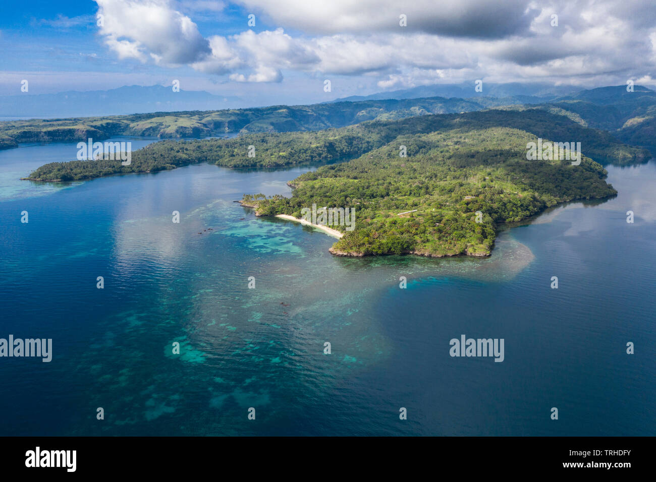 Fjorde von Cape Nelson, Tufi, Oro Provinz, Papua Neu Guinea Stockfoto