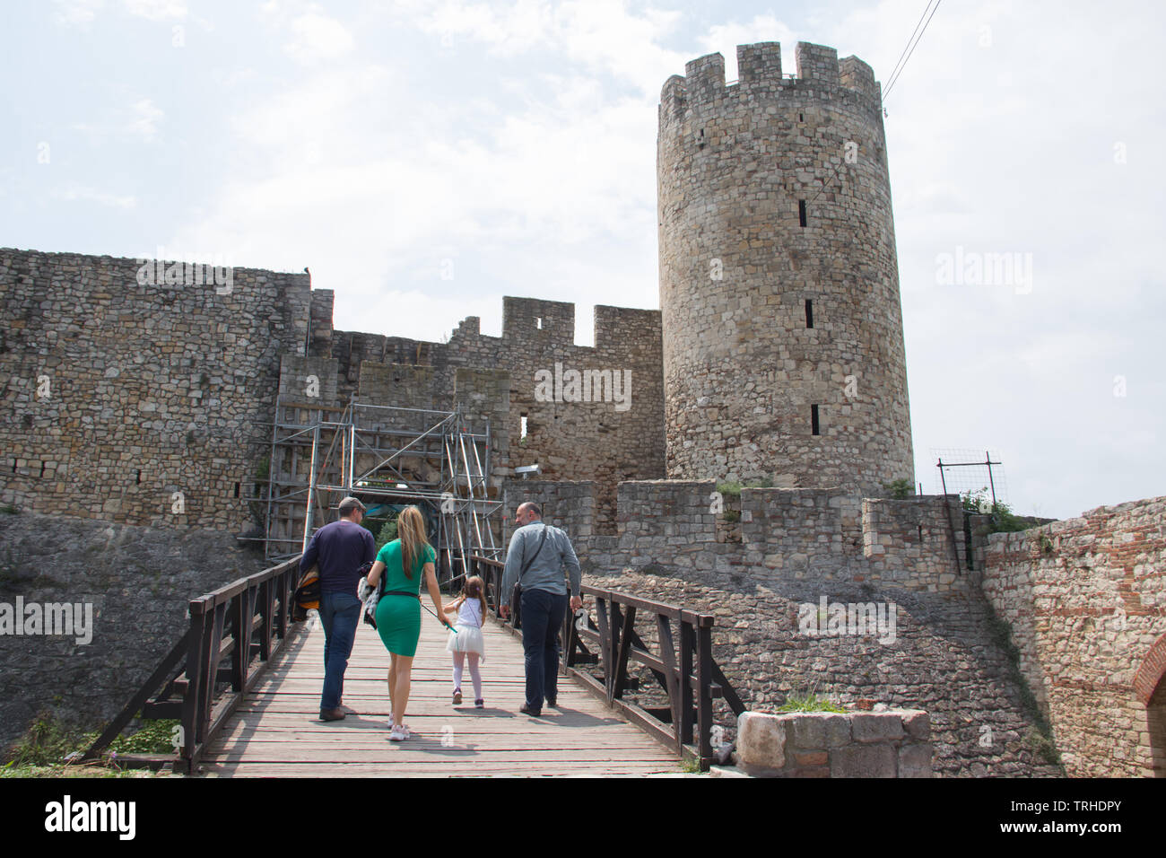 Die Festung Kalemegdan in Belgrad (Serbien), Reste der osmanischen Präsenz im Balkan Stockfoto