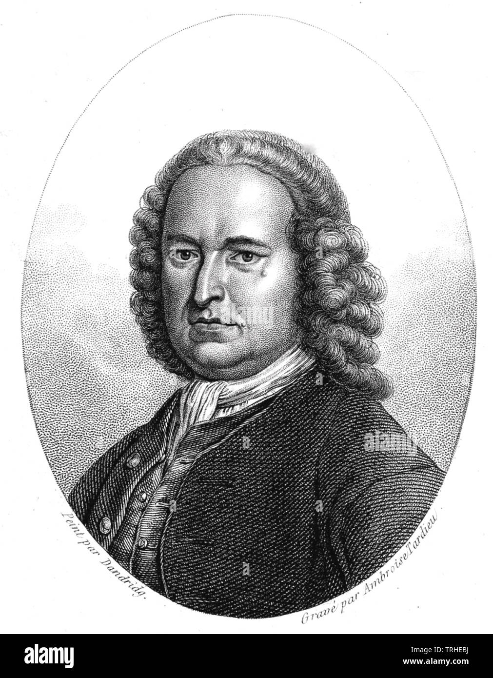 GEORGE EDWARDS (1694-1773) englischer Naturforscher Stockfoto