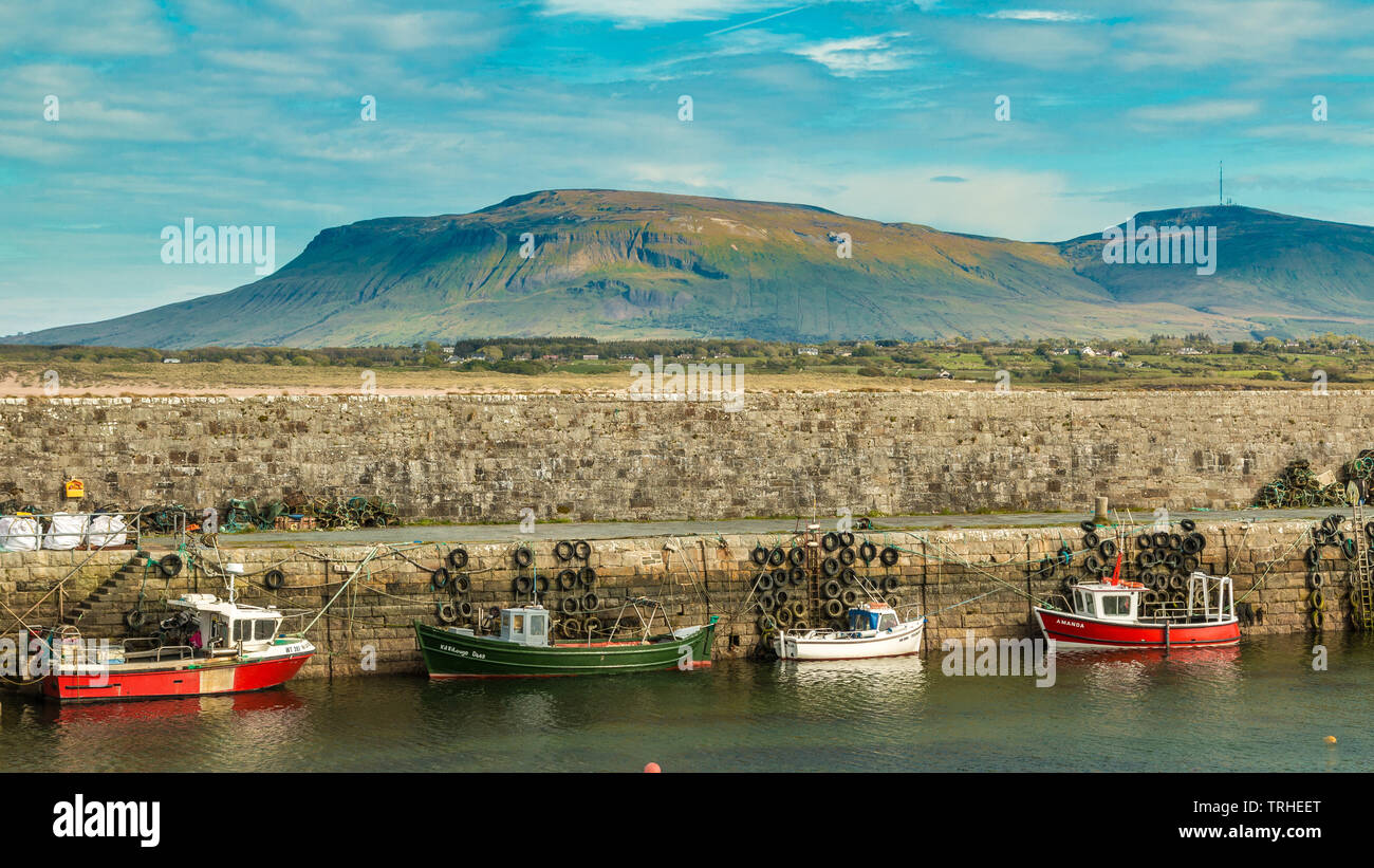 Mullaghmore Hafen Co Sligo Irland Stockfoto