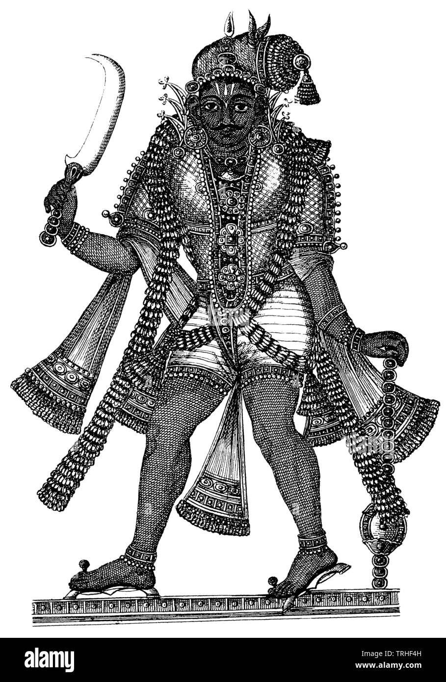 Indien: Caroopanasamy,, (kulturelle Geschichte Buch, 1875) Stockfoto