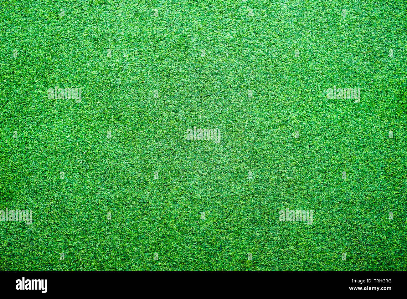 Künstlicher Rasen Gras Grün hell Textur Hintergrund Stockfoto
