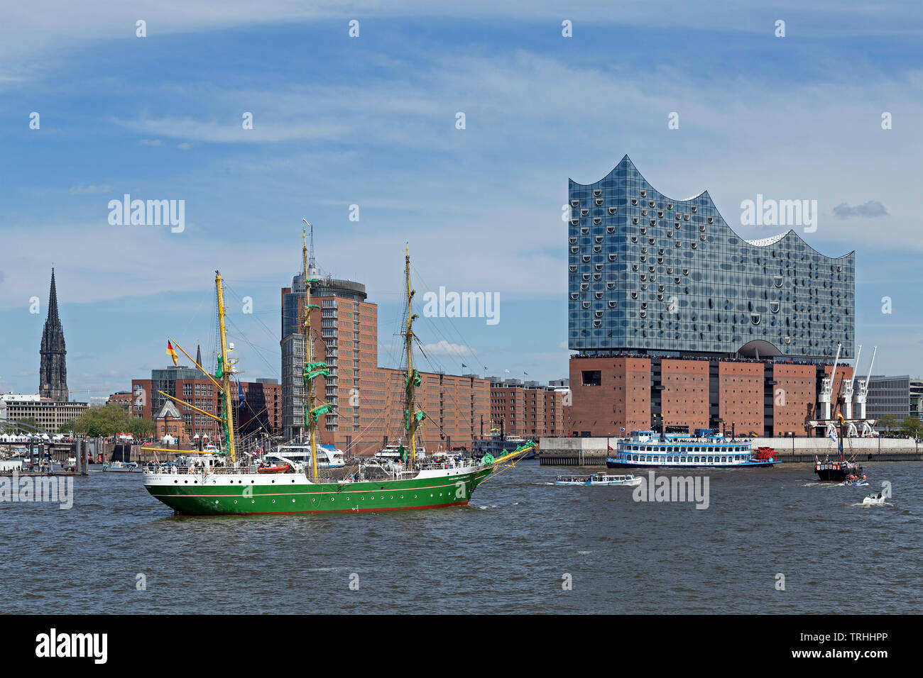 Hamburg Metall Magnet Charms Elbphilharmonie Raddampfer Hafen 