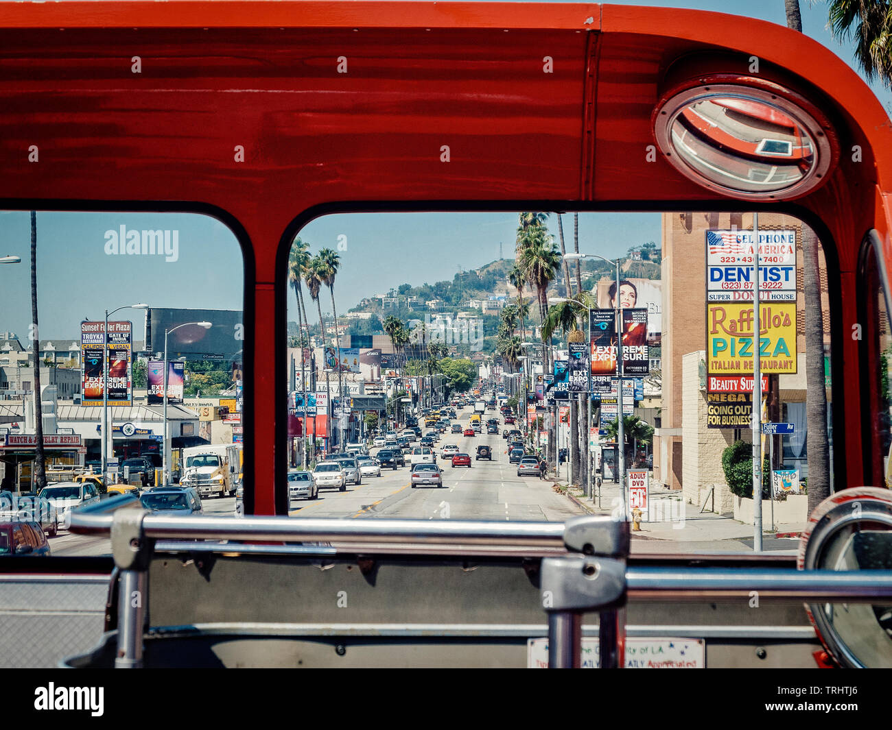 Los Angelos Street View Stockfoto