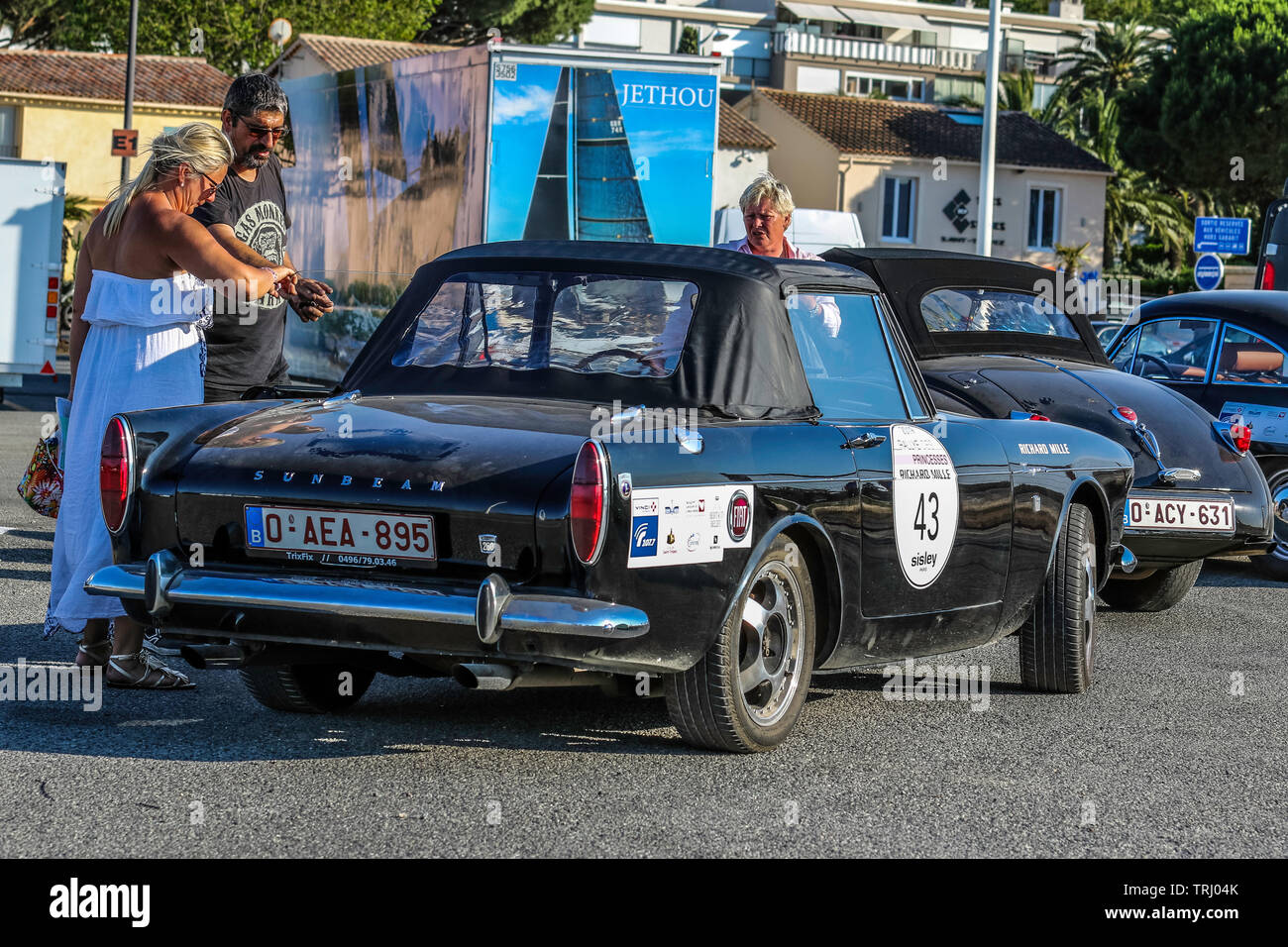 Oldtimer-RALLYE des Prinzessinnen - Richard Mille - Saint Tropez, Frankreich, 06. Juni 2019 - Annatrans-SA.-BIPHOTONEWS Stockfoto