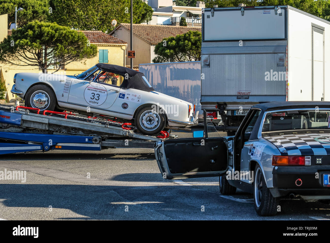 Oldtimer-RALLYE des Prinzessinnen - Richard Mille - Saint Tropez, Frankreich, 06. Juni 2019 - Annatrans-SA.-BIPHOTONEWS Stockfoto