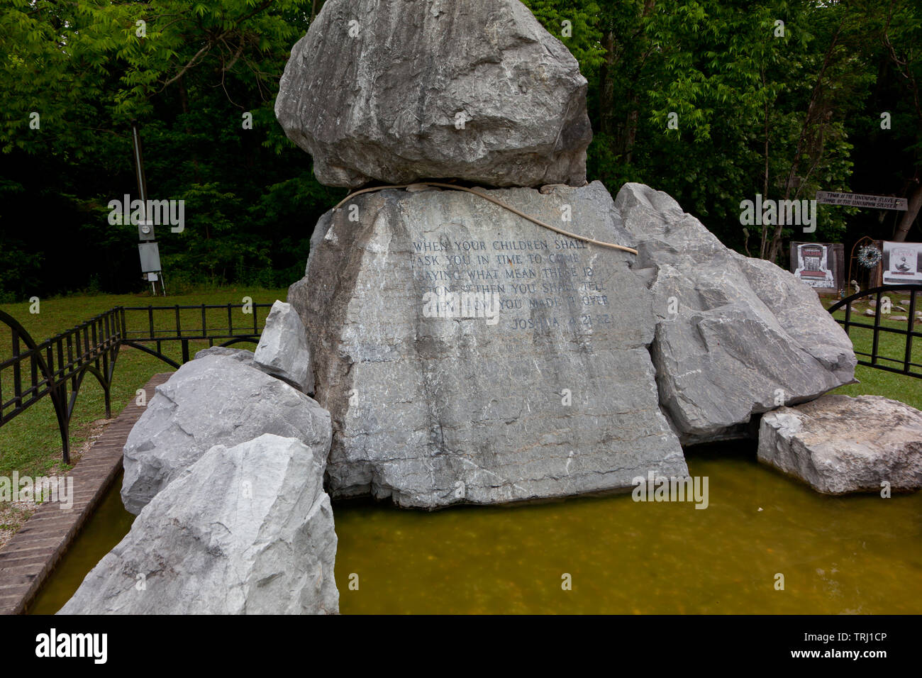 Civil Rights Monuments in Selma, Alabama Stockfoto