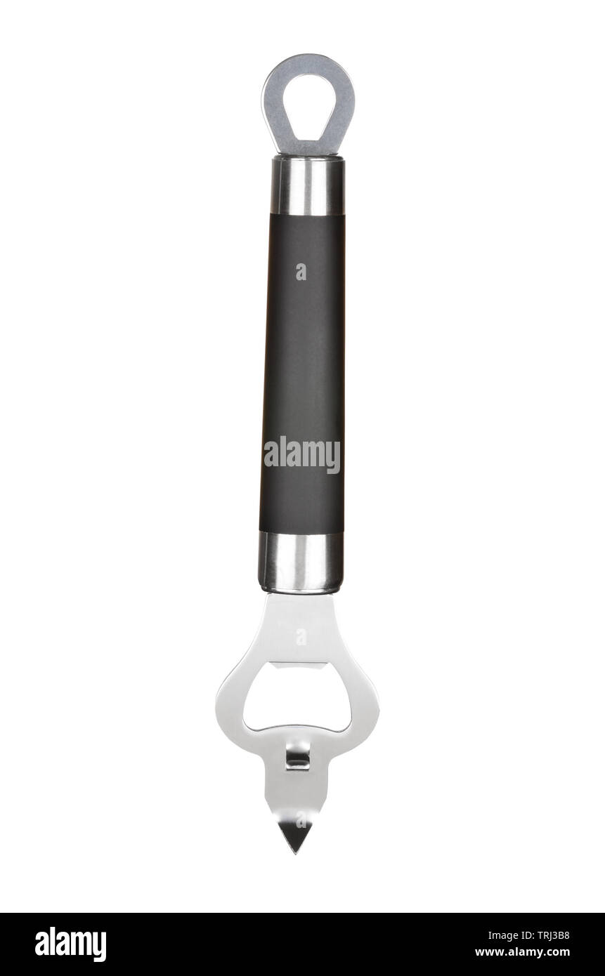 Flaschenöffner isoliert auf weißem Hintergrund Stockfoto