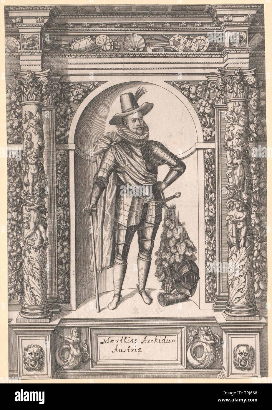 Matthäus I, Kaiser des Heiligen Römischen Reiches, Additional-Rights - Clearance-Info - Not-Available Stockfoto