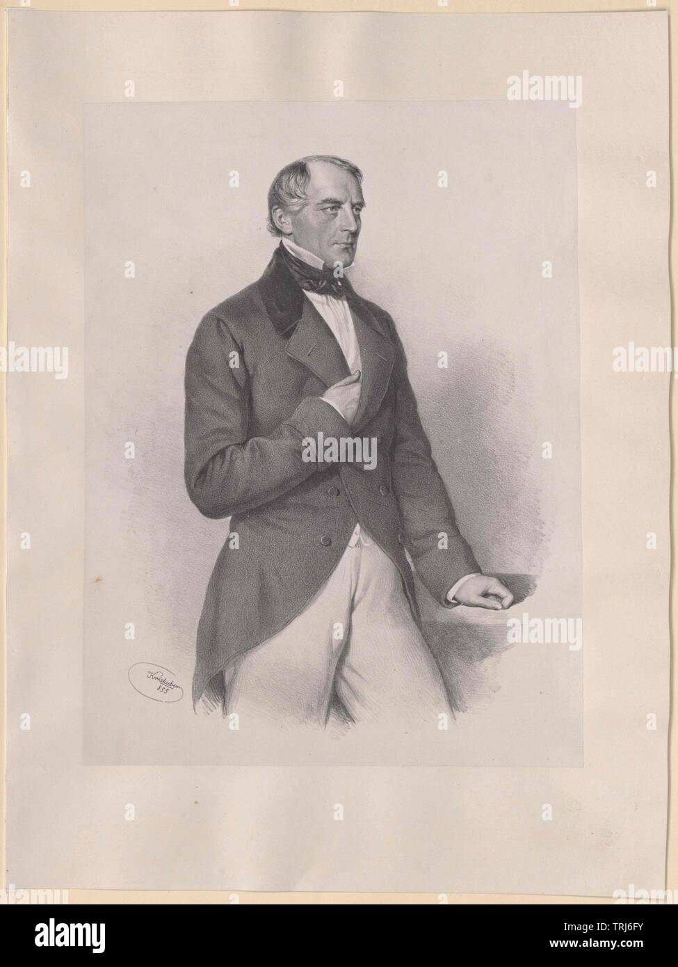 Bruck, Karl Baron, Additional-Rights - Clearance-Info - Not-Available Stockfoto