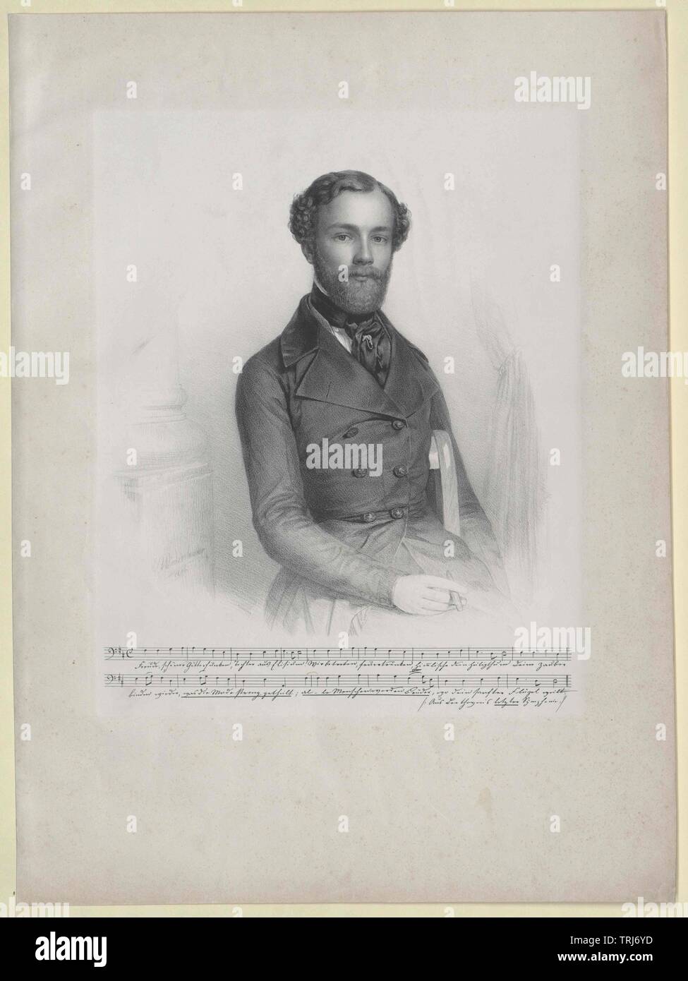 Perfall, Karl Baron, Additional-Rights - Clearance-Info - Not-Available Stockfoto