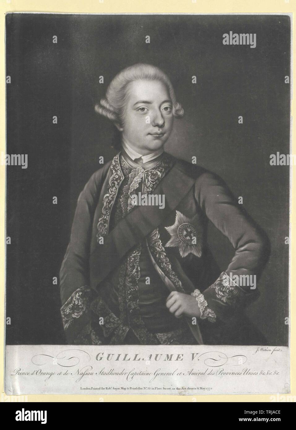 Wilhelm V., Prinz von Oranien-nassau, Additional-Rights - Clearance-Info - Not-Available Stockfoto