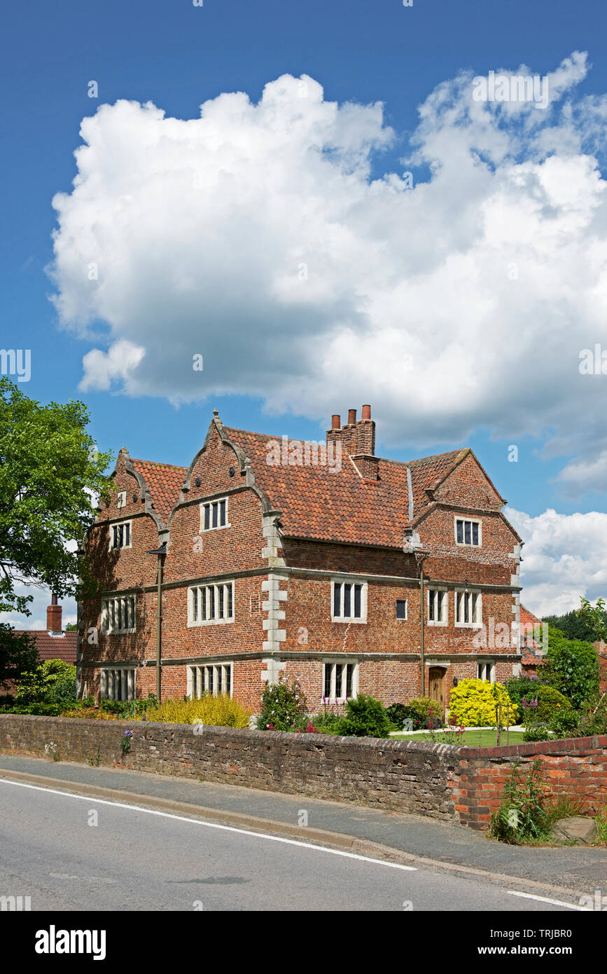 Die alte Halle, Knedlington, East Yorkshire, England, Großbritannien Stockfoto