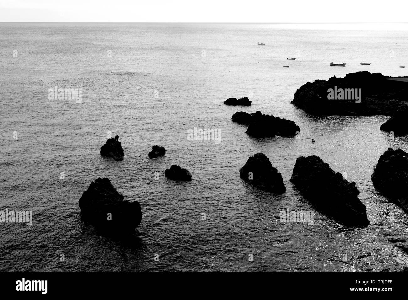 Punta de Fuencaliente. Pueblo Fuencaliente. Isla La Palma. Provincia Santa Cruz. Islas Canarias. España Stockfoto