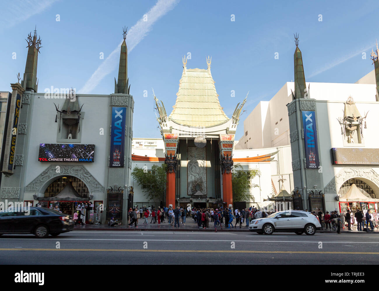 Chinese Theater, Hollywood, Kalifornien, Vereinigte Staaten von Amerika Stockfoto