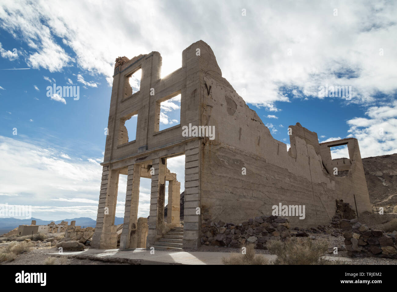 Rhyolith, Tod, Tal, Kalifornien, USA Stockfoto