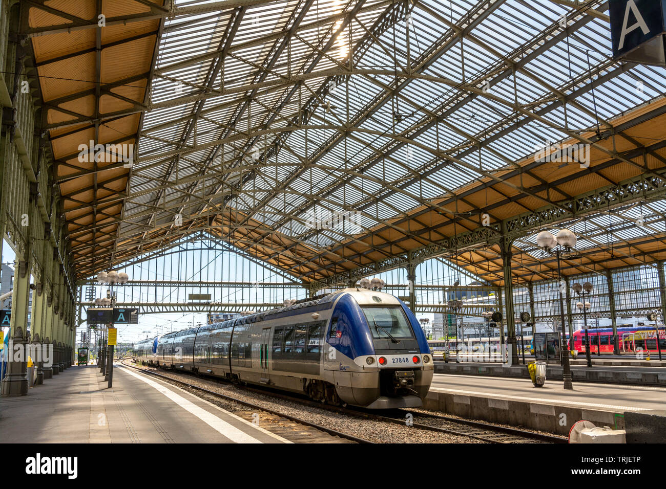 Hauptbahnhof Tours, Indre-et-Loire, Centre Val de Loire, Frankreich Stockfoto