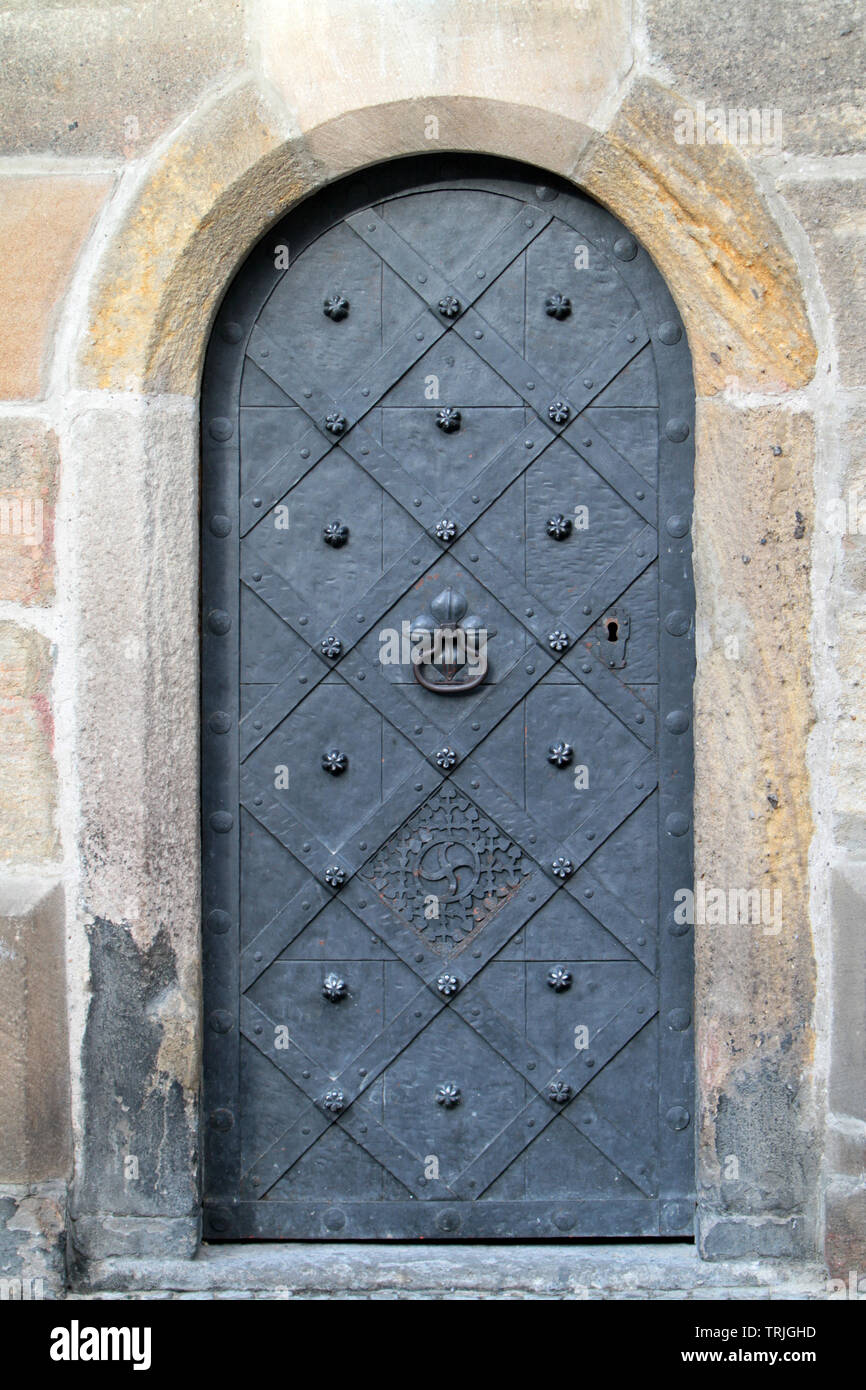Porte d'entrée. Prag. Der Tschechischen Republik. Stockfoto