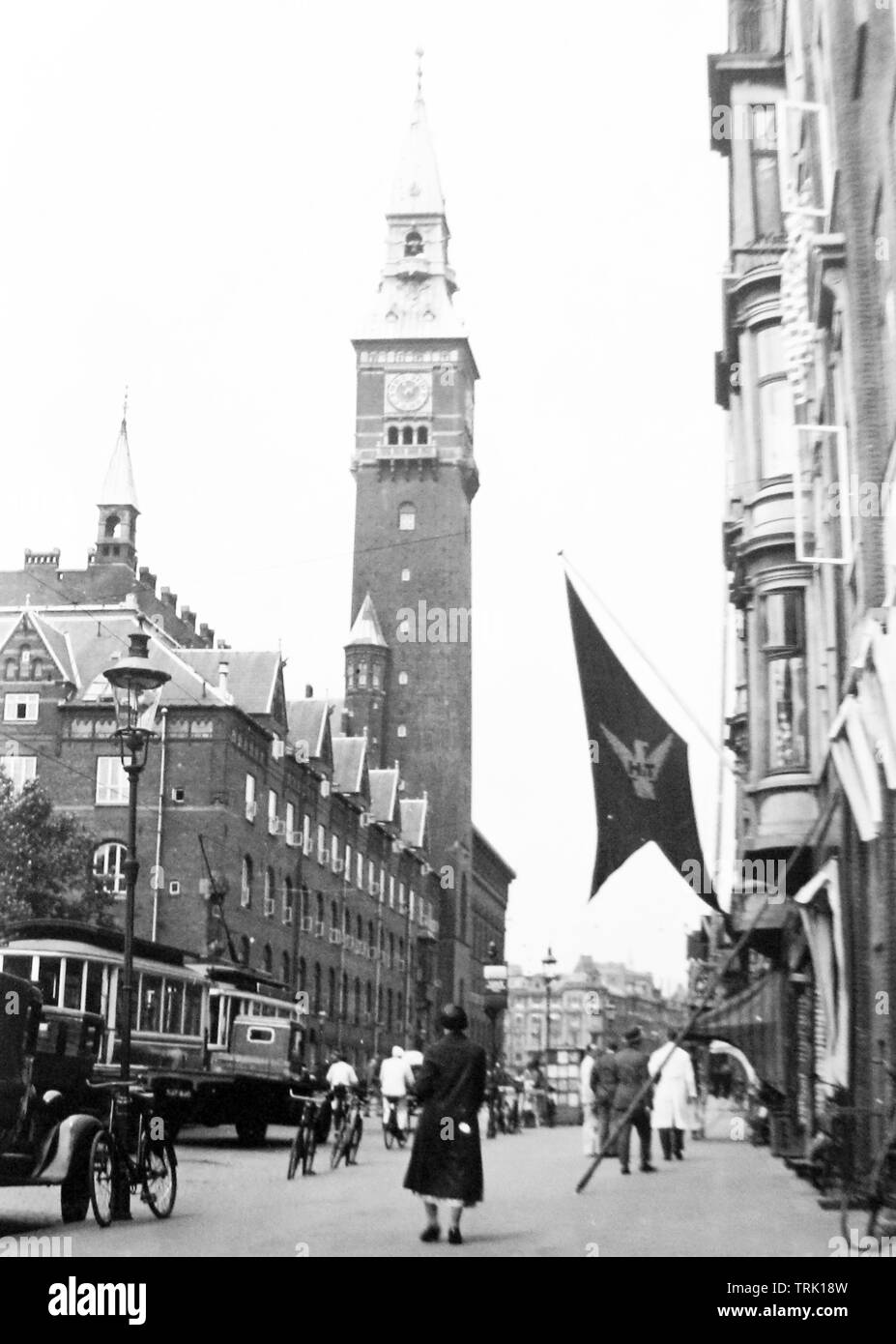 Vermutlich 1940 in Kopenhagen, Dänemark Stockfoto