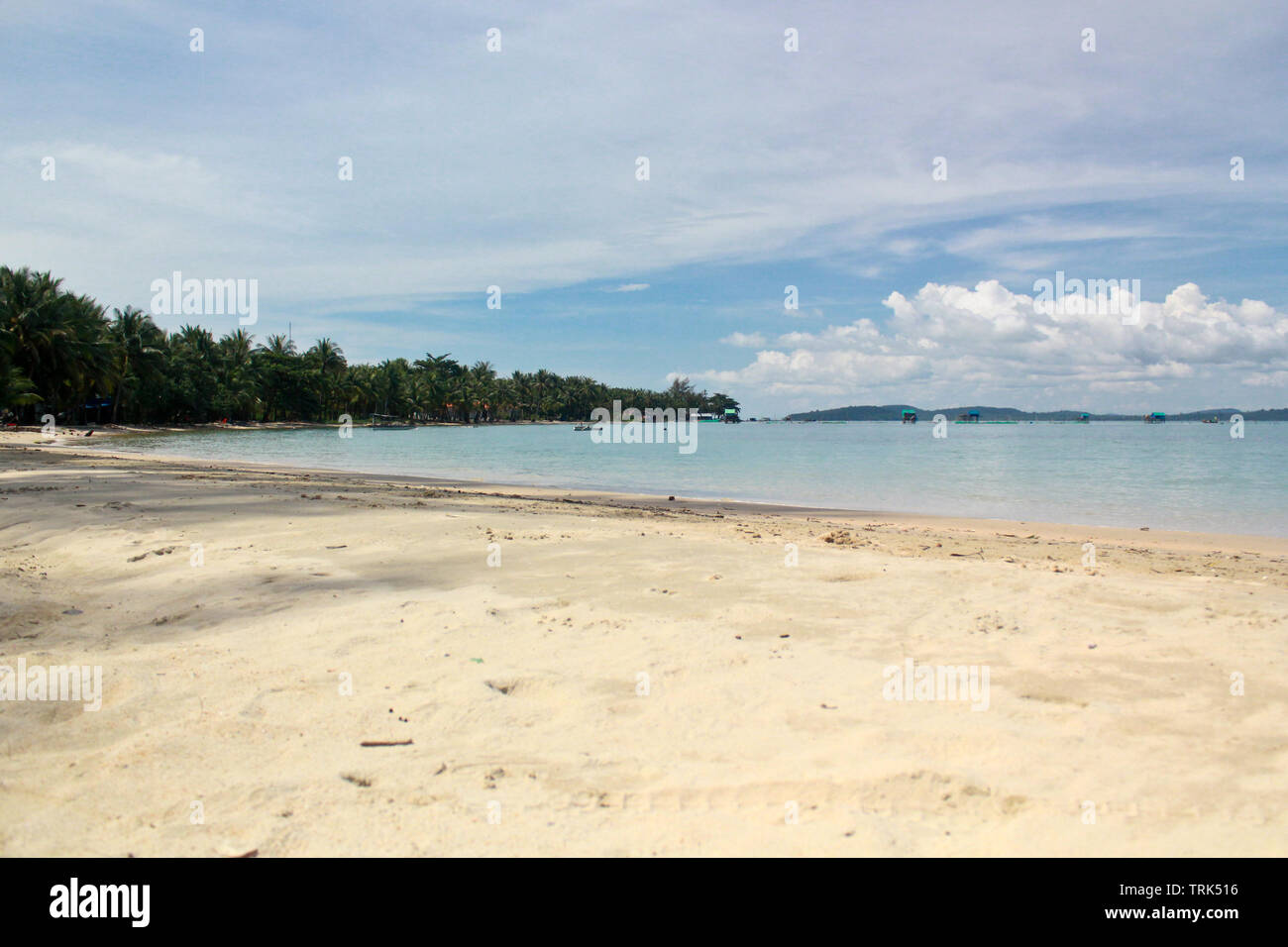 Tropical Beach in Phu Quoc Vietnam Stockfoto