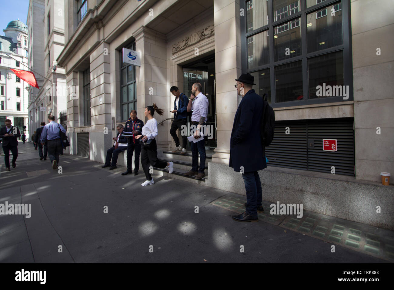 Chinesische Visa Application Service Centre, London Stockfoto