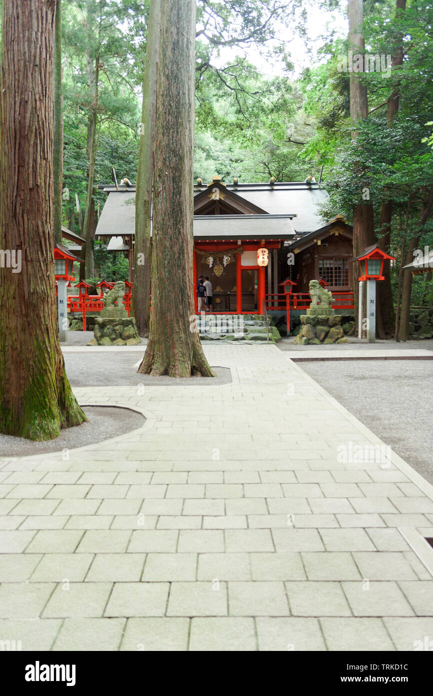 Tsubaki Grand Schrein, Suzuka, Mie Präfektur, Japan Stockfoto