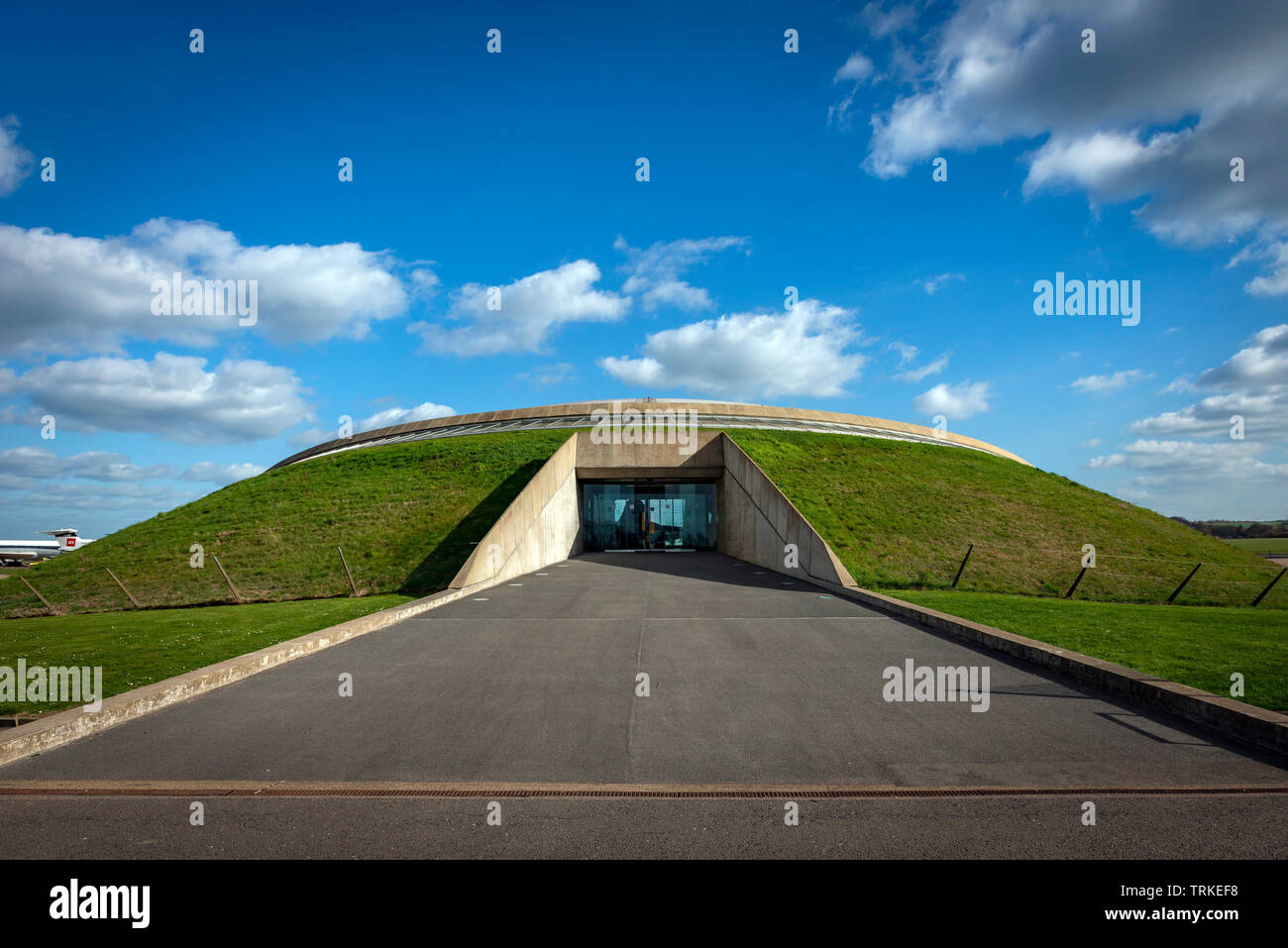 Die amerikanische Air Museum im Imperial War Museum, Duxford, Cambridgeshire, Großbritannien Stockfoto