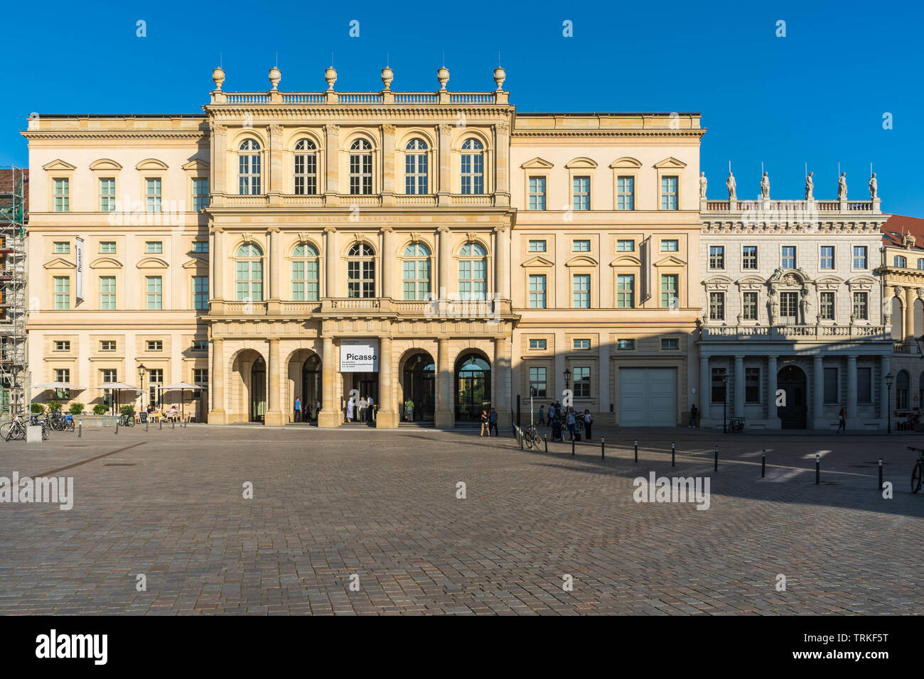 Museum Barberini in Potsdam, Juni 2019, vom Alten Markt aus gesehen Stockfoto