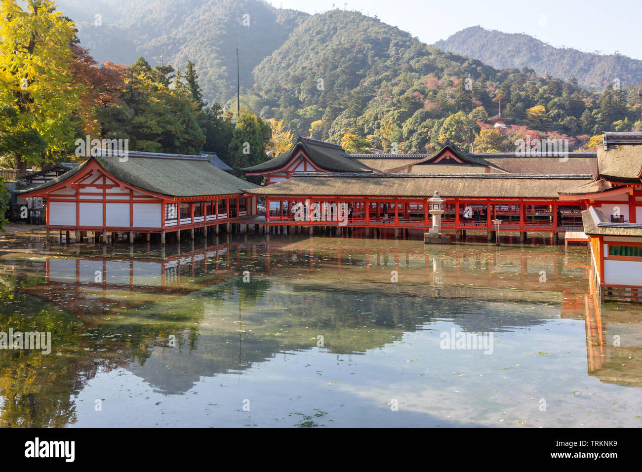 Itsukushima Shrine, Miyajima, Japan Stockfoto