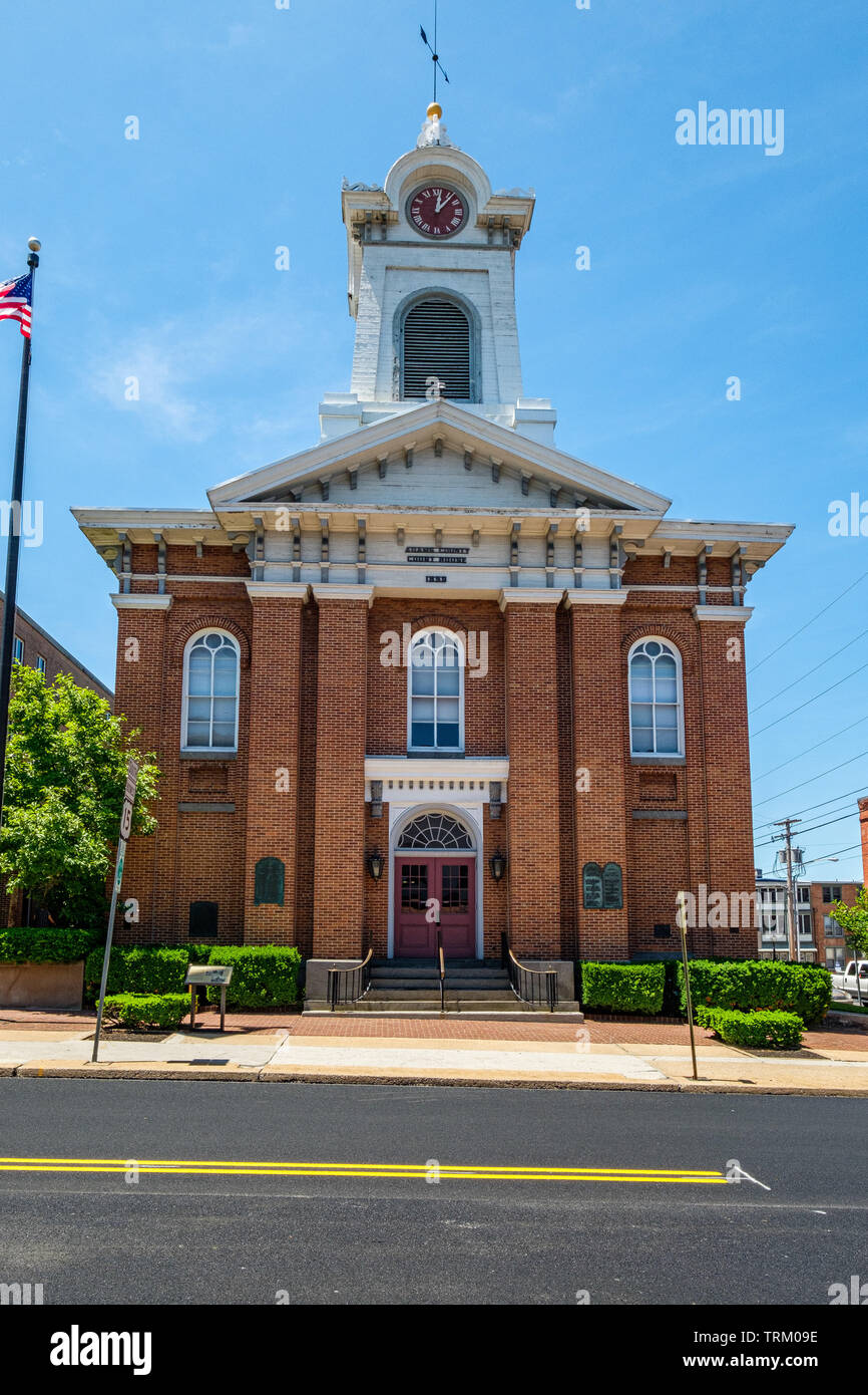 Adams County Courthouse, Baltimore Street, Gettysburg, Pennsylvania Stockfoto