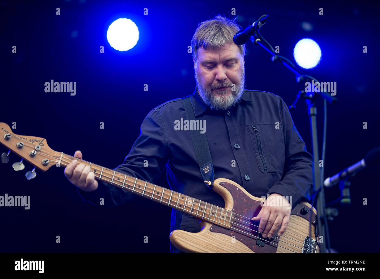 Glasgow, Schottland, Großbritannien. 8. Juni 2019. Tauben live spielen zum ersten Mal in 9 Jahren in Glasgow, UK. Credit: Stuart Westwood Stockfoto