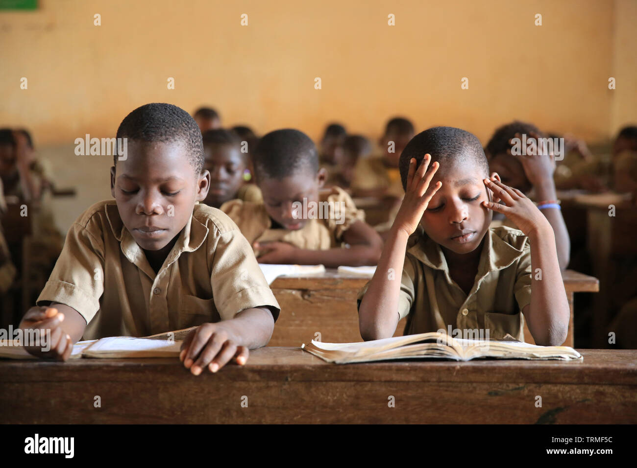 Vortrag. Abkommen von Lomé. Togo. Afrique de l'Ouest. Stockfoto