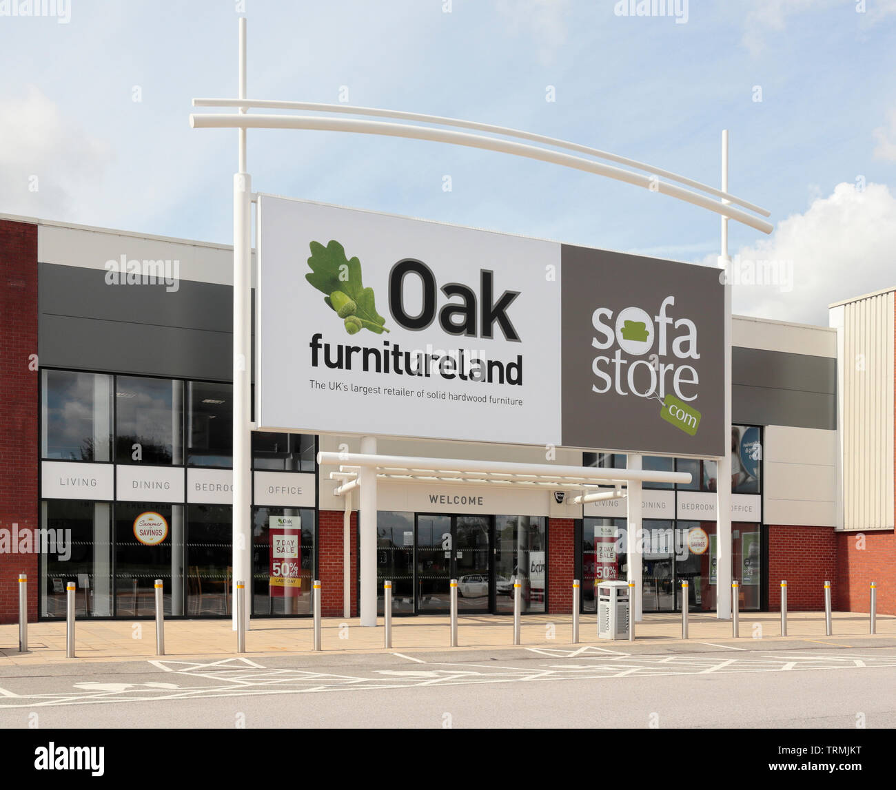 Otto Store Front, Doncaster, South Yorkshire, Großbritannien Stockfoto