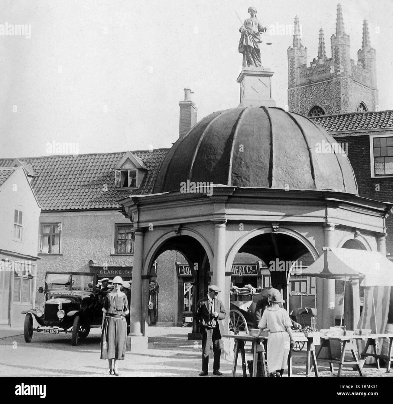 Bungay Butter Kreuz Stockfoto