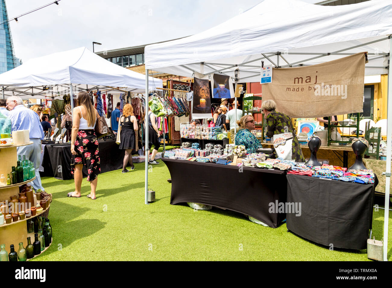 Essig Yard, London, UK Stockfoto