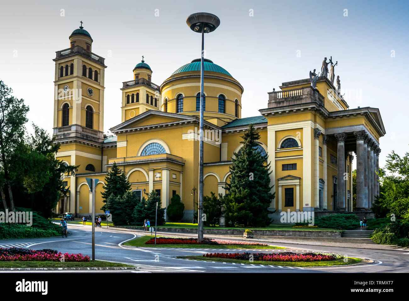 Dom Basilika St. Johannes der Apostel, Eger, Ungarn Stockfoto