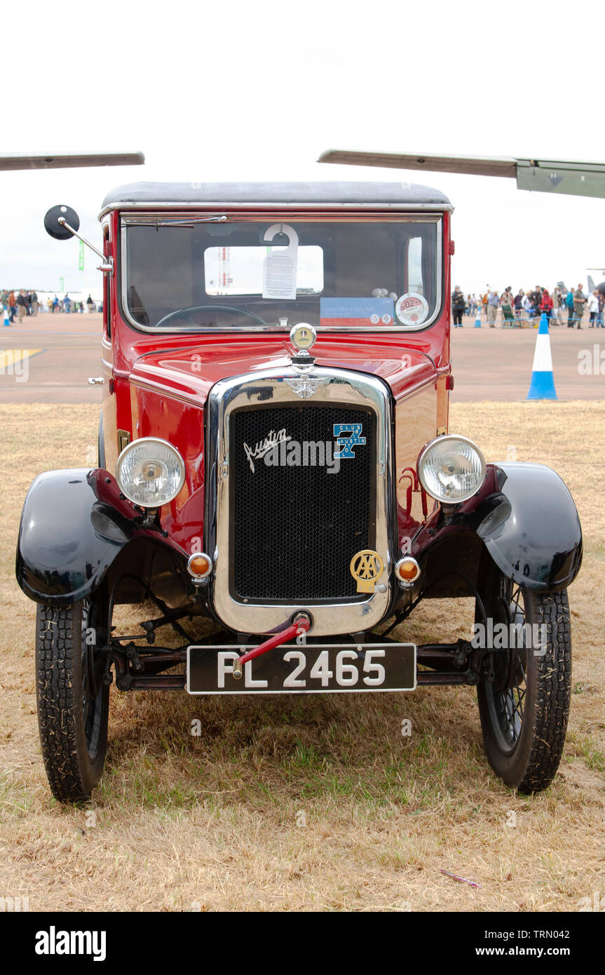 Die Vorderansicht des ein Austin Seven vintage Automobile Stockfoto