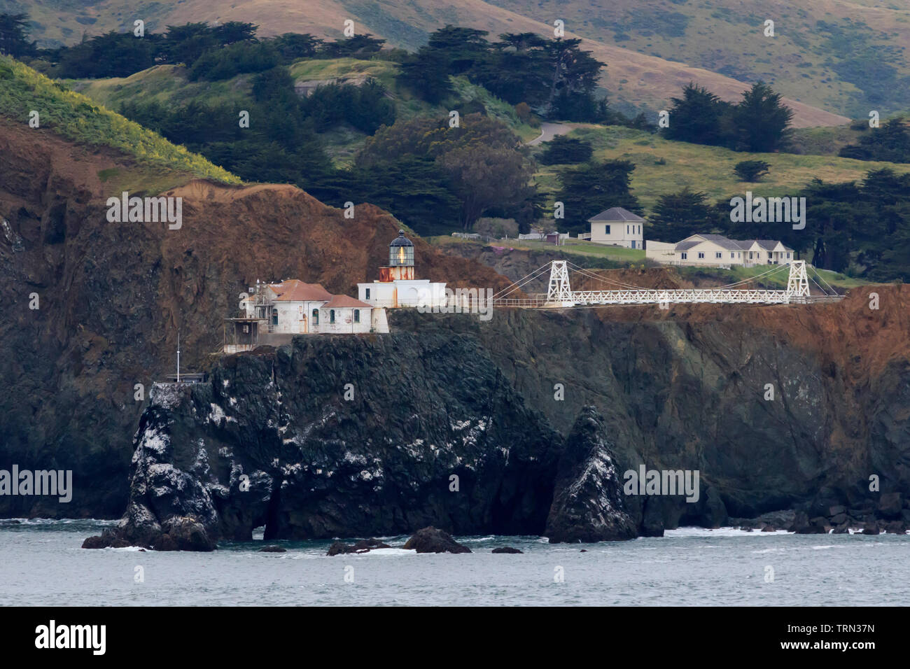 Point Bonita Leuchtturm, San Francisco, Kalifornien, USA Stockfoto