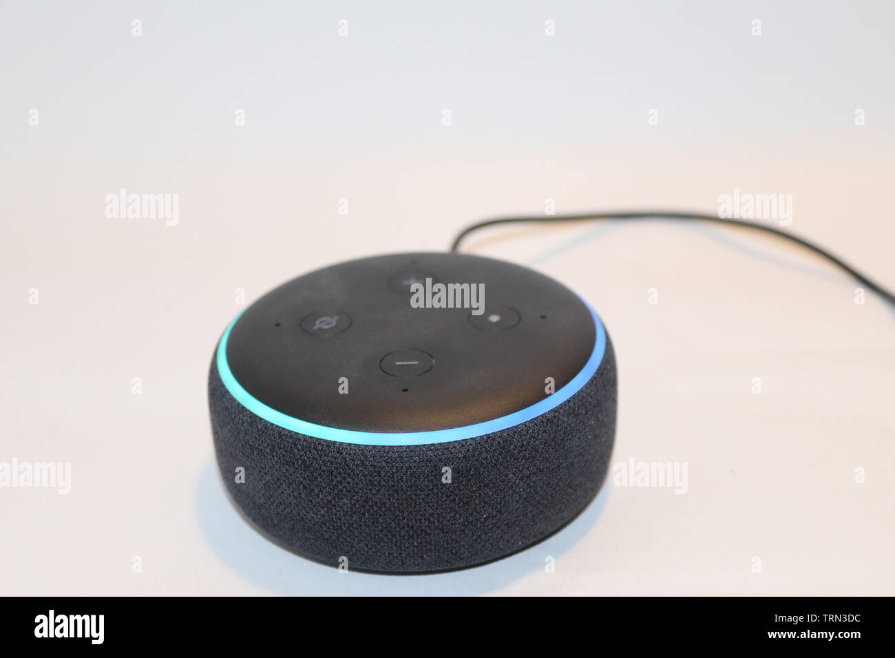Alexa, spielen einige Musik Stockfoto