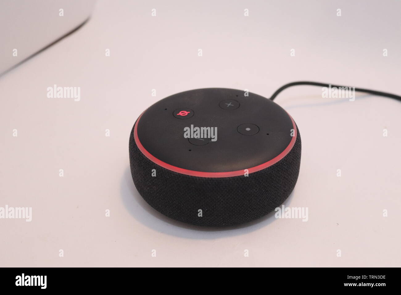 Alexa, spielen einige Musik Stockfoto